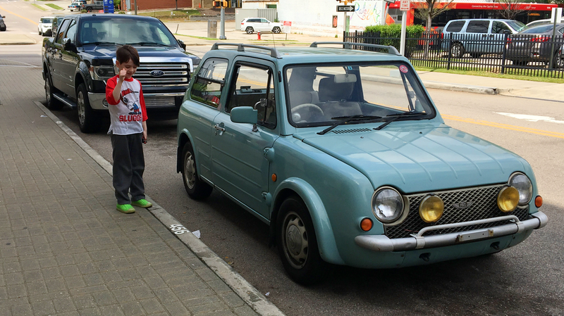 Illustration for article titled How I'm Living With My Imported 1990 Nissan Pao In The Summertime